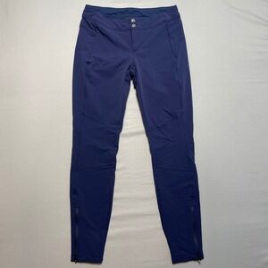 Kuhl Women's Size 6 Navy Blue Hiking Pants Nylon‎ Spandex Zip Ankle Utility